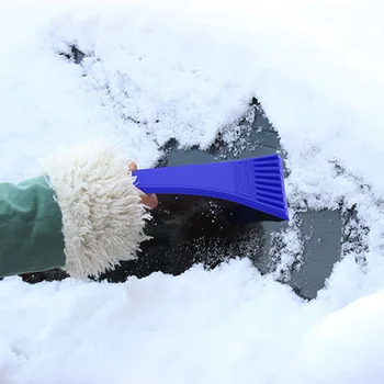 Carro Pá de Neve Raspador de Gelo Ferramenta de Limpeza para o pára-brisa do Veículo Auto de Neve Removedor de Limpeza de Inverno Acessórios do Carro de Remoção