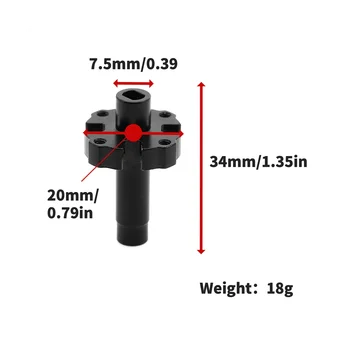 Aço Diferencial de Spool de Comparação Armário de Spool 8297 para Traxxas Trx4 Trx6 1/10 RC Rastreador do Carro de Atualização de Acessórios de Peças