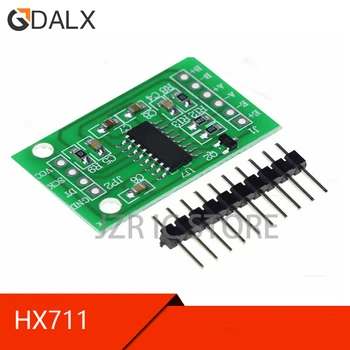 (10piece)100% Bom HX711 Pesagem Sensor de Duplo Canal com 24 Bits de Precisão do A/D do Módulo Sensor de Pressão de Venda Quente do Chipset
