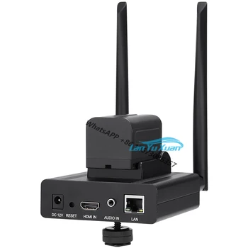 URay MPEG-4 AVC/H. 265 Wifi HDMI Codificador de Vídeo Transmissor Transmissão ao Vivo SRT sem Fio H264 