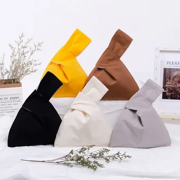 28.5x21.5cm de Lona Shopper Bag Eco-Friendly dobrável sacolas de supermercado folding Pocket bolsa Portátil Mulheres de Pano de saco de Compras