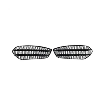 Carro pára-choque Dianteiro de Neblina Lâmpada da Grade do Preto para o Mercedes‑Benz CLA‑Class C117 Linha AMG CLA45 2013-2015