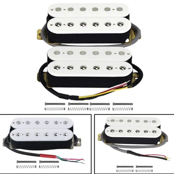 Guitarra Elétrica Captadores Humbucker De Alnico V Pickup-Branco