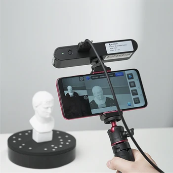 Scanner 3D, 3D portátil handheld da completo-cor infravermelho estruturado luz retrato de digitalização