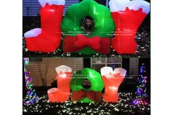 O inflável de Natal de Meia arco é usado extensamente para o partido, o parque de diversões decoração e é um produto emblemático de Cristo