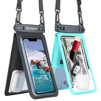 Subaquático Claro Caso de Celular Universal Touchscreen Nadar Saco Impermeável Telefone Bolsa Para iPhone 14 13 Samsung Xiaomi Oneplus