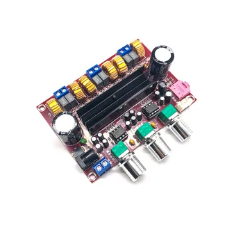 XH-M139 Amplificador Digital Kit da Placa de 2x50W+100W 2.1 Canal hi-fi Bass Subwoofer Potência de Amplificador de Áudio Módulo TPA3116D2 Chip