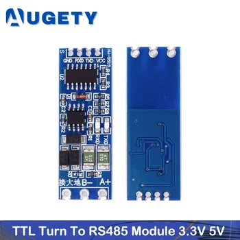 TTL sua vez, RS485 Módulo de Hardware Automático de Controle de Fluxo Módulo Serial UART Nível de Mútuo de Conversão de Fonte de Alimentação de 3,3 V 5V