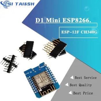D1 Mini ESP8266 ESP-12 ESP-12F CH340G CH340 V2 USB WeMos wi-FI Conselho de Desenvolvimento D1 Mini NodeMCU Lua IOT Conselho de 3,3 V Com Pinos
