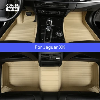 CUWEUSANG tapete para carros Personalizados Para a Jaguar XK Luxo de Acessórios de automóveis Pé Tapete