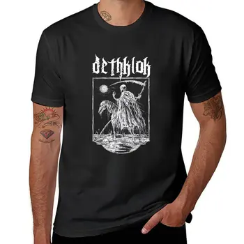 Novo Dethklok-Metalocalypse T-Shirt de secagem rápida camisa kawaii roupas mens t-shirt
