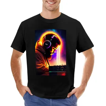 disc jockey T-Shirt nova edição camiseta personalizada, camiseta grande e alto t-shirts para os homens