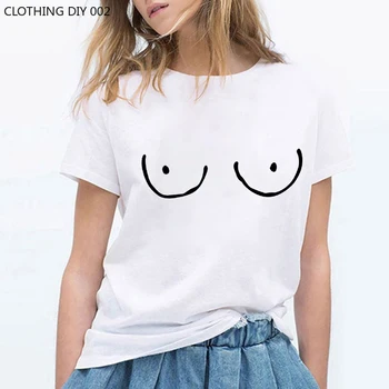 T-shirt de impressão Mulheres Moda Verão Tshirt O Pescoço de Manga Curta Harajuku T-shirt Branca Tops de Moda Feminina Tee Dropship