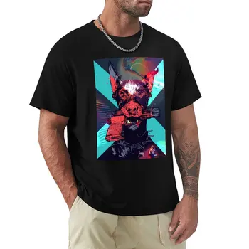 Dobergun T-Shirt estética roupas t-shirts homem animal, camisa de impressão para os meninos bonitos roupas black t-shirts para os homens