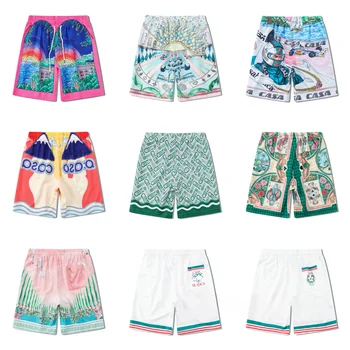 NUPCIAL CASABLANCA Nova Shorts de Ginástica Havaianas Verão Curto Homens Mulheres de Alta Qualidade Casual, o TÊNIS CLUBE de Praia Estilo Bermudas
