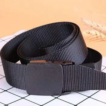 Elegante Cinto de Cintura Alta Resistência Combinar Roupas Lavável Anti-quebra de Homens Cintura
