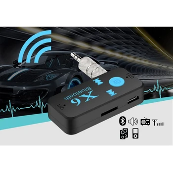 3,5 mm de Áudio Bluetooth 5.0 Adaptador de Telefone sem Fio de Áudio AUX MP3 Estéreo do Carro Receptor de Música Adaptador para Carro Fones de ouvido alto-Falantes de TV