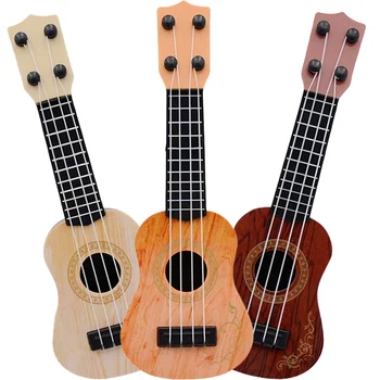 3 Pcs Mini Ukulele Instrumentos Musicais de Brinquedos Brinquedo Para Crianças de Presente de Aniversário a Iluminação da Criança Guitarra crianças