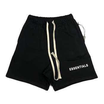 GINÁSIO 2023ss Essentials Shorts Homens Mulheres 1:1 de Alta Qualidade Cordão de Retalhos Bermudas Roupas