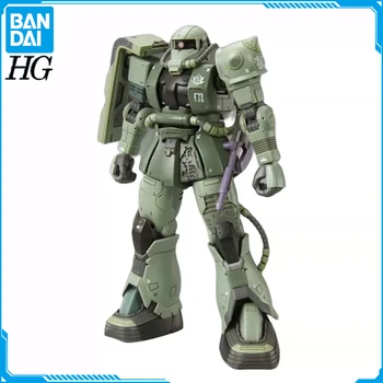 Em Estoque Original BANDAI GUNDAM HG HGUC 1/144 MS-06F CUCURUZ DOANS ZAKU Modelo Montado Robot Anime Figura de Ação Figuras de Brinquedos