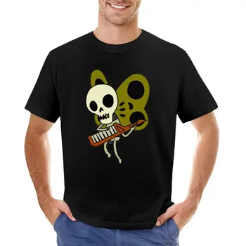 esqueleto borboleta T-Shirt camiseta meninos t-shirts loirinho t-shirt t-shirts homens