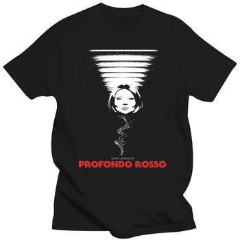 Profondo Rosso Vermelho Profundo Dario Argento Clássico de horror Movie Poster Estilo t-Shirt
