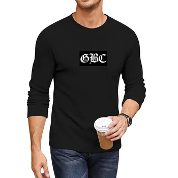 Novo GBC Logotipo Longa T-Shirt T-shirt para um menino gráfico t-shirt de secagem rápida camisa meninos t-shirts homens vestimentas de