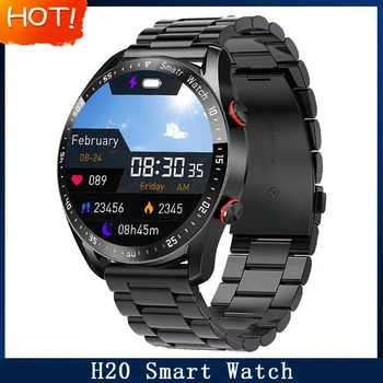 Para XiaoMi 2023 HW20 Smart Watch Chamada Bluetooth SmartWatch Ecg+ppg Negócios Cinta de Aço Inoxidável Relógios Impermeável Oficial