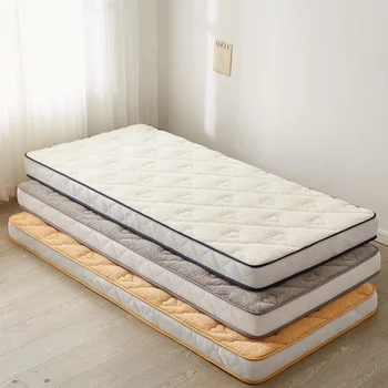 Casa colchão, almofada macia cama de tatame para crianças colchão engrossado inverno quente dormitório estudantil