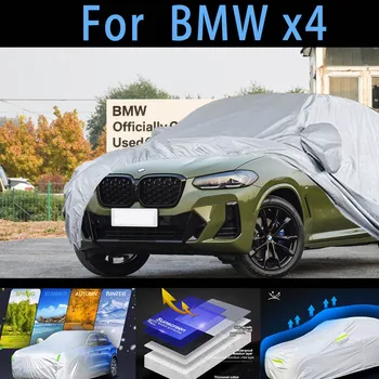Para a BMW x4 Carro tampa de proteção,a proteção do sol,protecção de chuva, proteção UV,prevenção de poeira automático de pintura de proteção