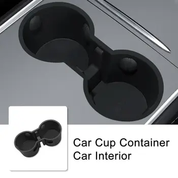 Copa Centro de Suporte de Copo de Fácil Instalação TPE Auto Copo de Água Recipiente Interior do Carro Acessórios para Tesla modely/3