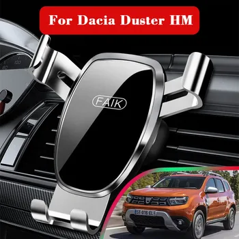 Carro Universal de Montagem para o Dacia Duster HM 2018~2019 2022 de Ventilação de Ar do Telefone Móvel de GPS, Suporte a Gravidade Stand de Acessórios Auto