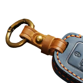 Durável Key Fob Caso de Cobertura de chaveiro Titular Proteção Completa para o VW preto
