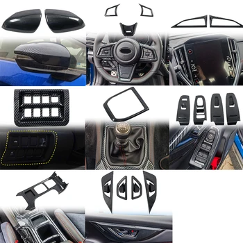 Ajuste Para o Subaru WRX/ WRX STi 2022 2023 Carro Acessórios de Plástico ABS Interior Protetor de Molduras Tampa 18pcs Apenas LHD!