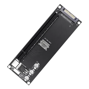 Cartão de expansão da placa principal SFF-8611 8612 Nvme M. 2 SSD Pcie 4.0 X16 Adaptador de Placa de Expansão Pcie X4 Placa Riser Externo Gráficos
