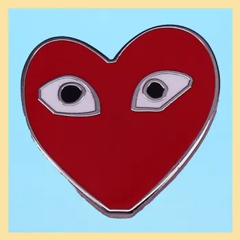 Coração De Desenhos Animados Emblema Jaqueta Jeans Mochila Decoração Pino Bonito Dos Desenhos Animados De Quadrinhos Broche De Crianças Boutique De Moda De Presente