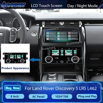 De 8 Polegadas CA o Clima Painel Para Land Rover Discovery 5 LR5 L462 2017-2020 de Estar Conselho de Controle de Tela de Toque LCD de Todos os Terrenos de Exibição